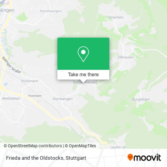 Frieda and the Oldstocks map