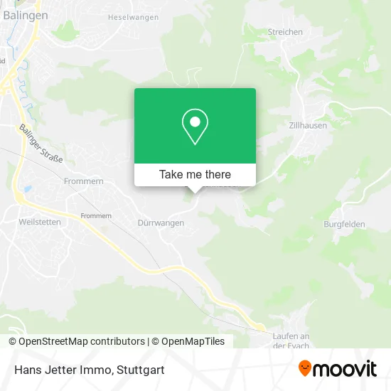 Карта Hans Jetter Immo