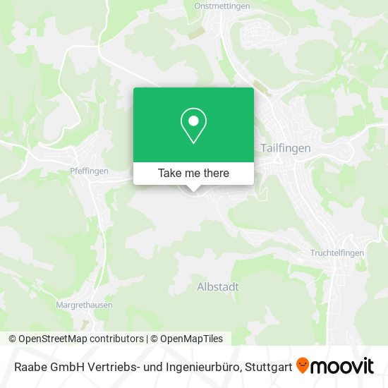 Raabe GmbH Vertriebs- und Ingenieurbüro map