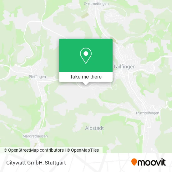 Карта Citywatt GmbH