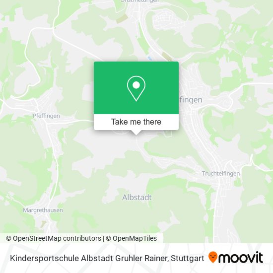 Kindersportschule Albstadt Gruhler Rainer map