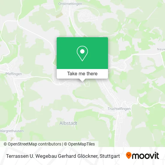 Карта Terrassen U. Wegebau Gerhard Glöckner