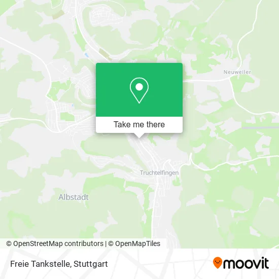 Карта Freie Tankstelle