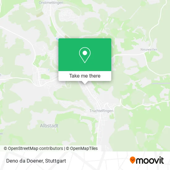 Карта Deno da Doener