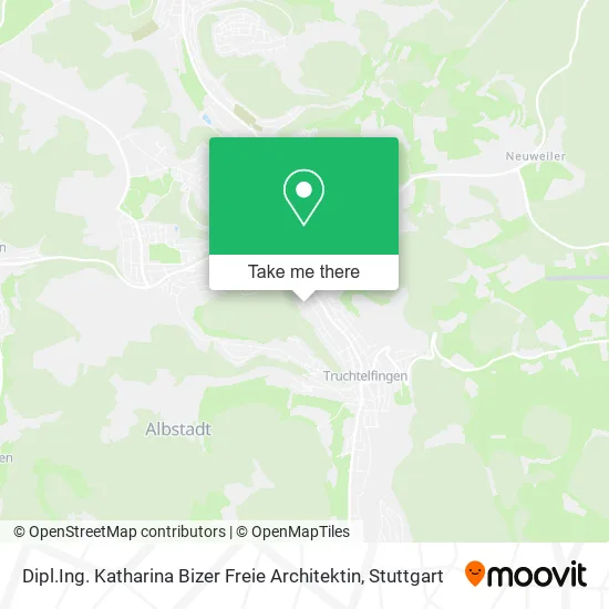 Карта Dipl.Ing. Katharina Bizer Freie Architektin