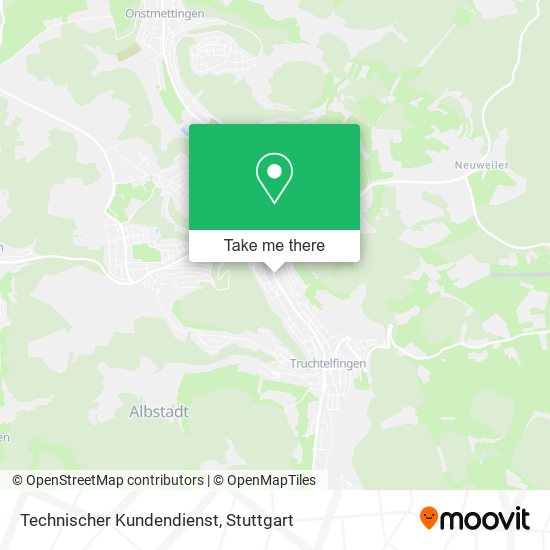 Technischer Kundendienst map