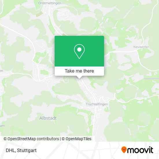 Карта DHL
