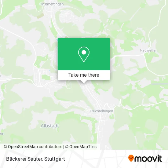 Карта Bäckerei Sauter