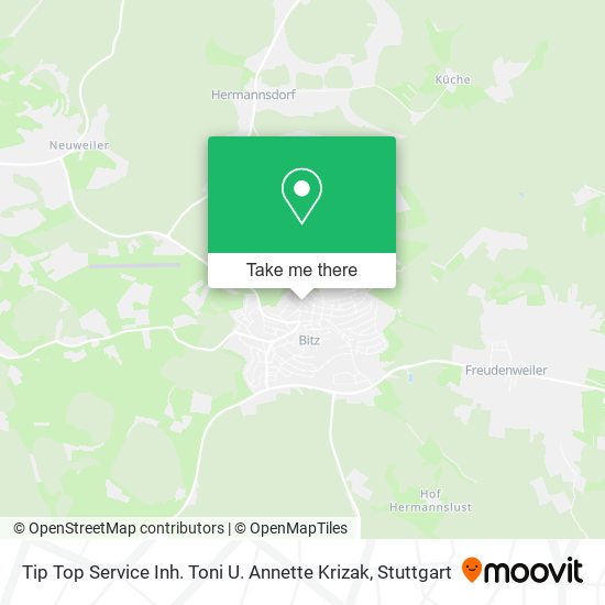 Tip Top Service Inh. Toni U. Annette Krizak map