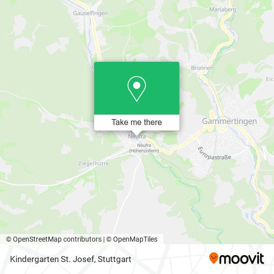 Kindergarten St. Josef map