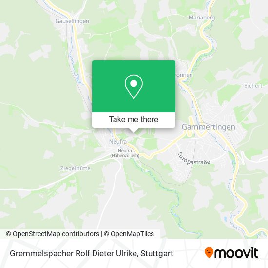 Gremmelspacher Rolf Dieter Ulrike map