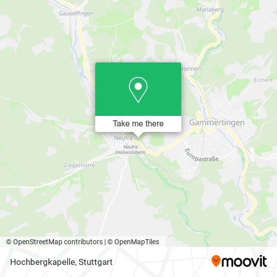 Hochbergkapelle map