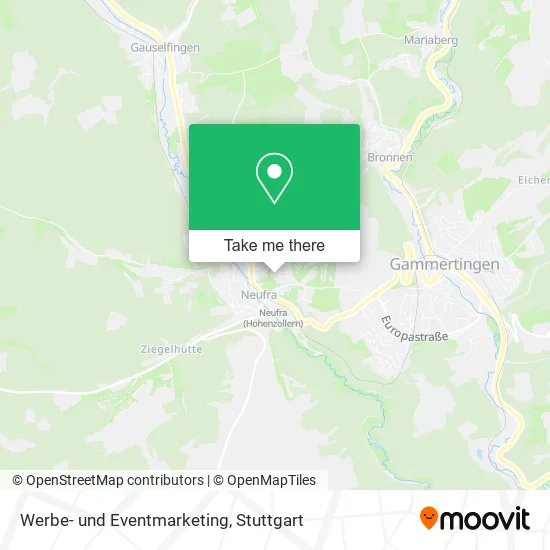 Карта Werbe- und Eventmarketing
