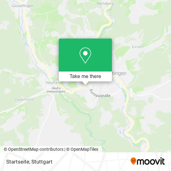 Карта Startseite