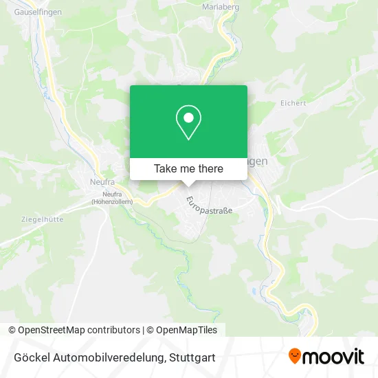 Карта Göckel Automobilveredelung