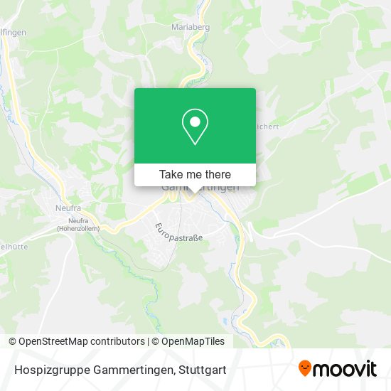 Hospizgruppe Gammertingen map