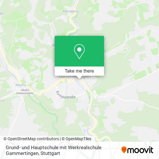 Grund- und Hauptschule mit Werkrealschule Gammertingen map