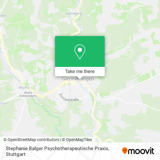 Карта Stephanie Balger Psychotherapeutische Praxis