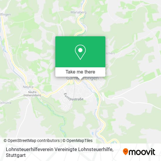 Lohnsteuerhilfeverein Vereinigte Lohnsteuerhilfe map