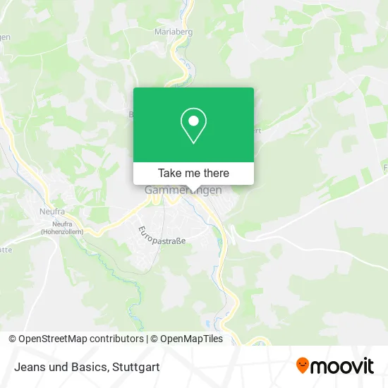Jeans und Basics map