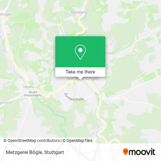 Карта Metzgerei Bögle