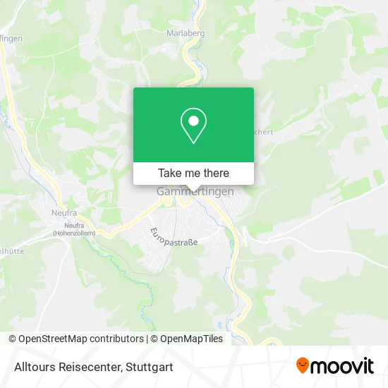 Карта Alltours Reisecenter
