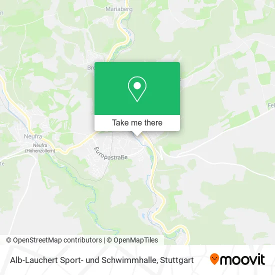 Карта Alb-Lauchert Sport- und Schwimmhalle