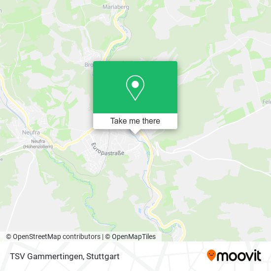 TSV Gammertingen map