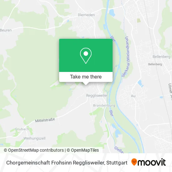 Карта Chorgemeinschaft Frohsinn Regglisweiler