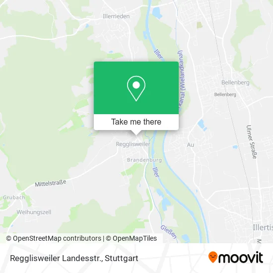 Карта Regglisweiler Landesstr.