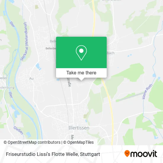 Карта Friseurstudio Lissi's Flotte Welle