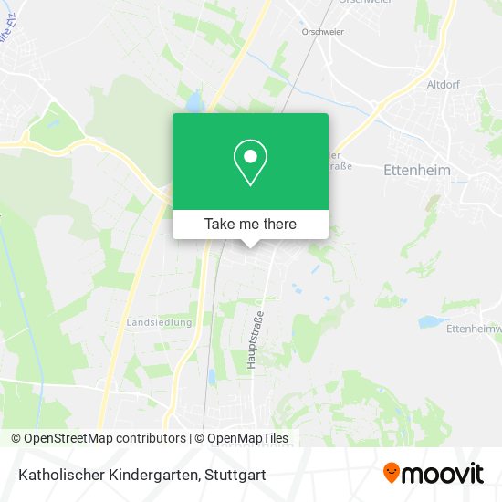 Katholischer Kindergarten map