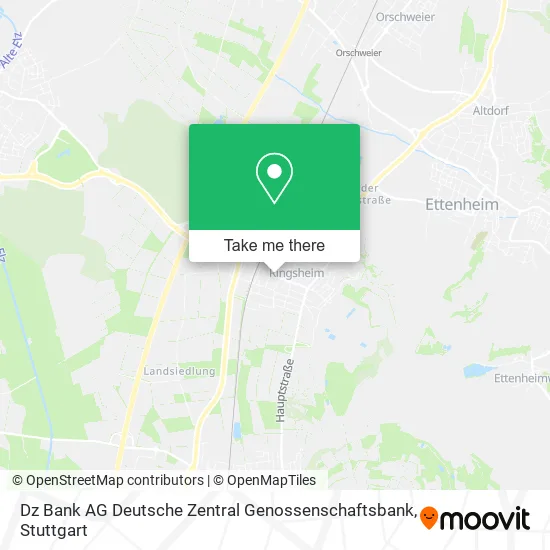 Карта Dz Bank AG Deutsche Zentral Genossenschaftsbank