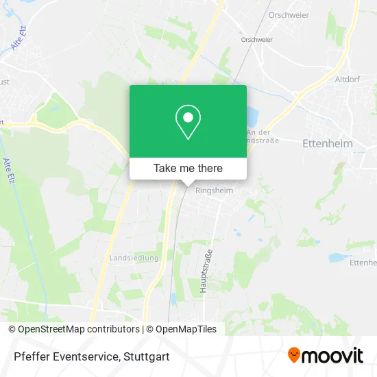 Карта Pfeffer Eventservice