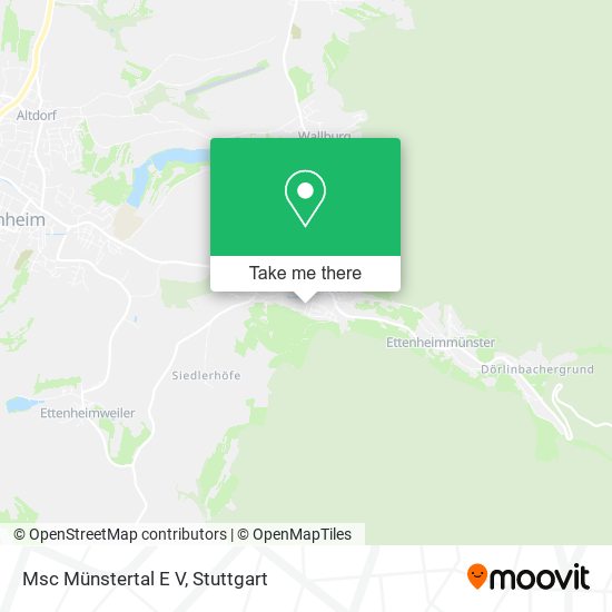 Карта Msc Münstertal E V