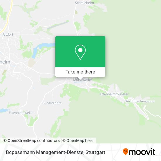 Bcpassmann Management-Dienste map