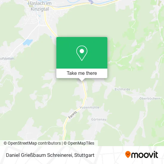 Карта Daniel Grießbaum Schreinerei
