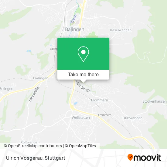 Карта Ulrich Vosgerau