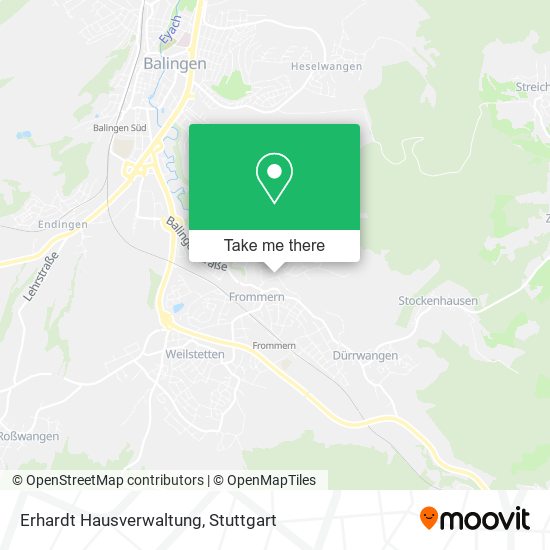 Erhardt Hausverwaltung map