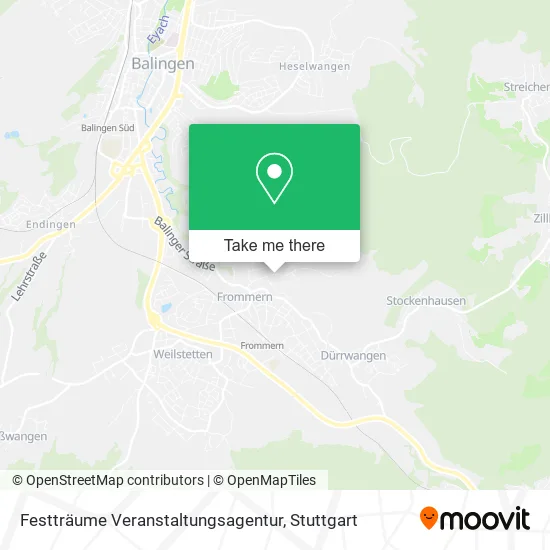 Карта Festträume Veranstaltungsagentur