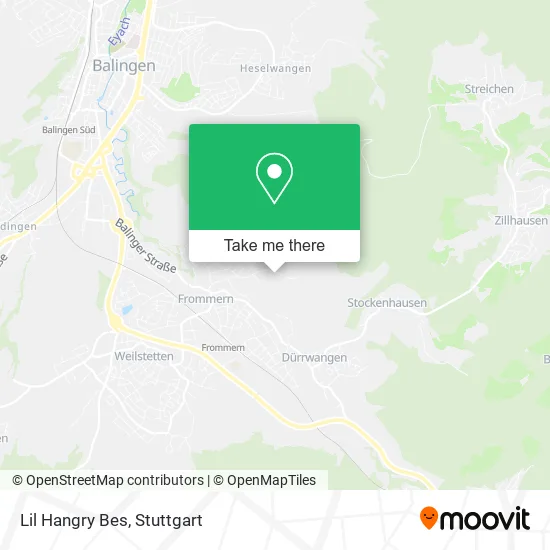 Карта Lil Hangry Bes