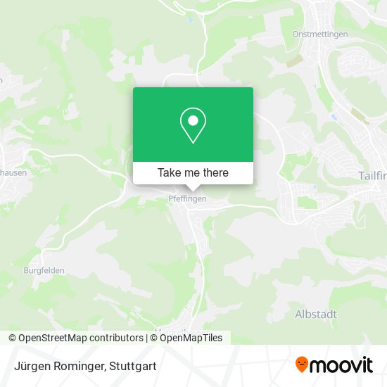 Jürgen Rominger map