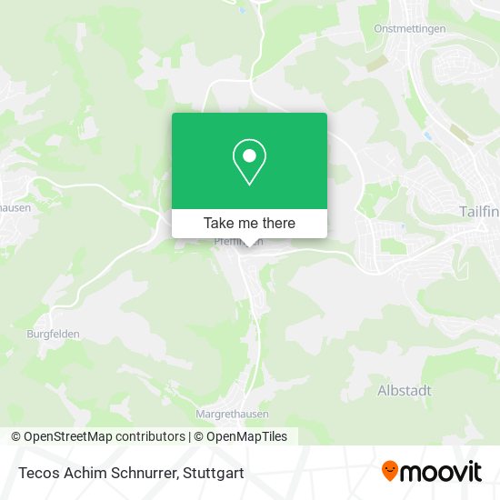 Карта Tecos Achim Schnurrer