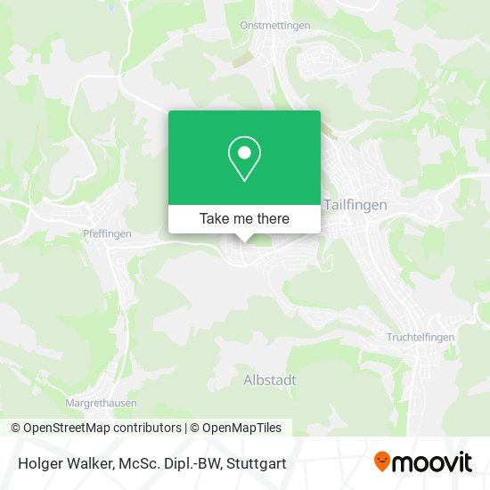 Holger Walker, McSc. Dipl.-BW map
