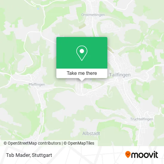 Карта Tsb Mader