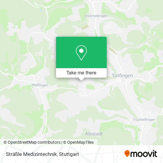 Sträßle Medizintechnik map