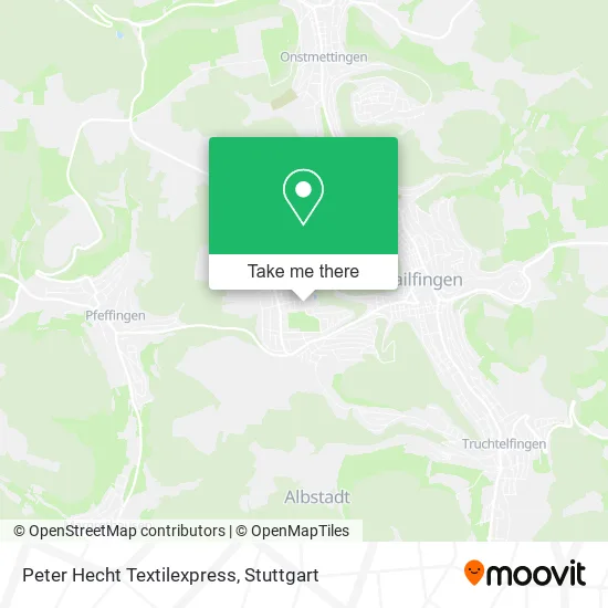 Peter Hecht Textilexpress map