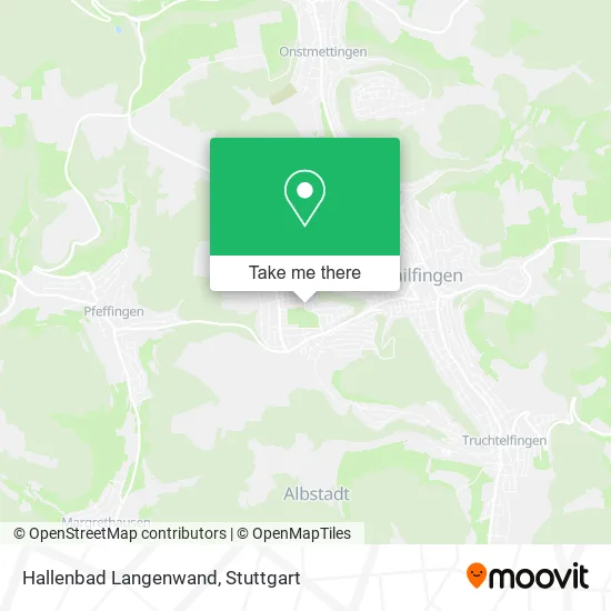 Карта Hallenbad Langenwand