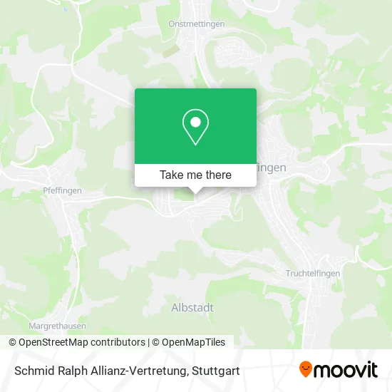 Карта Schmid Ralph Allianz-Vertretung
