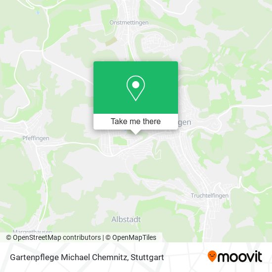 Gartenpflege Michael Chemnitz map